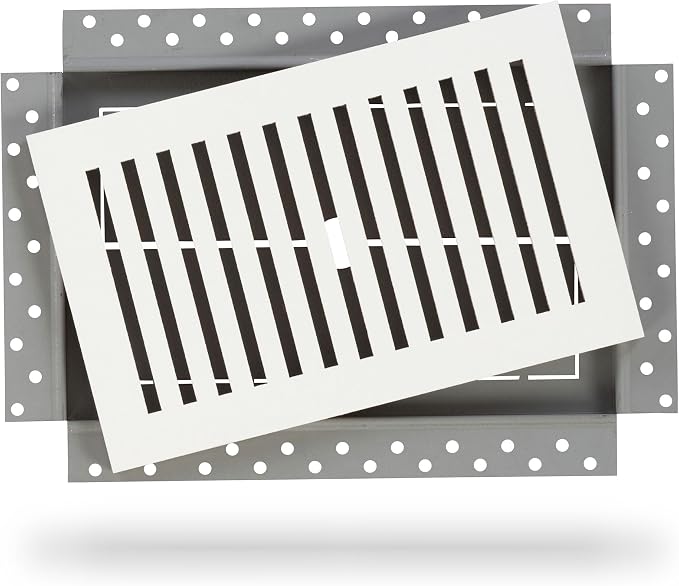 BreezeLux BL610 Magnetic Air Supply Vent Cover, Fits 6" x 10" Duct Openings | by LuxairyVents