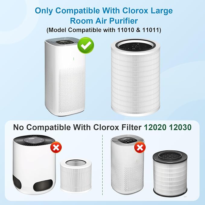 2 Pack 12010 Filter Replacement Compatible - Image 2