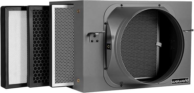 Inline Filter Box 10 ", 3-Layer Air Filtration Box by weiworld