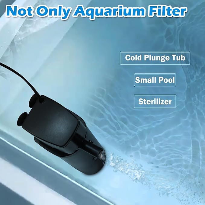 Aquarium U-V Filter 300GPH for Large 80-200 Gal Fish Tank Pond, Powerful - Image 6