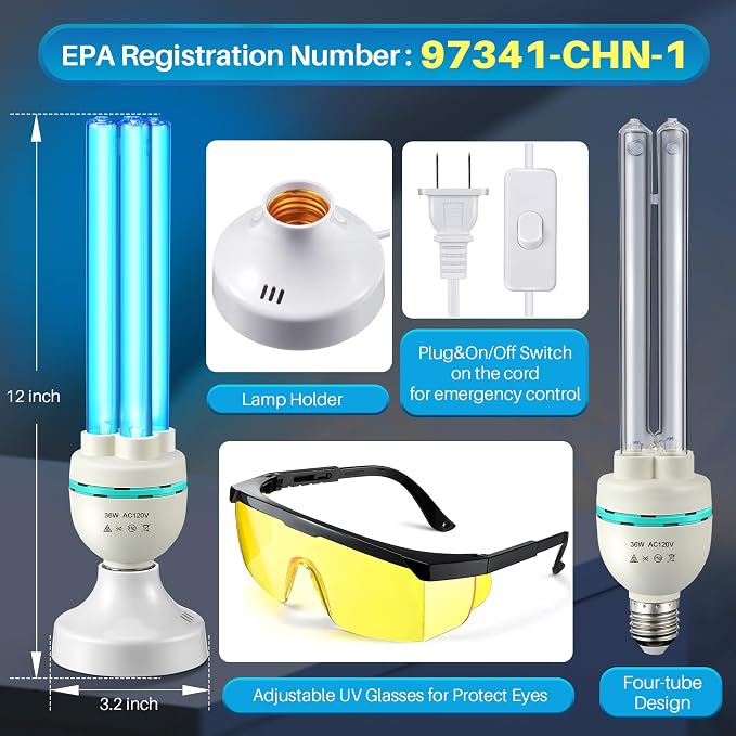 36 Watts UV Light Ozone Free - Image 7