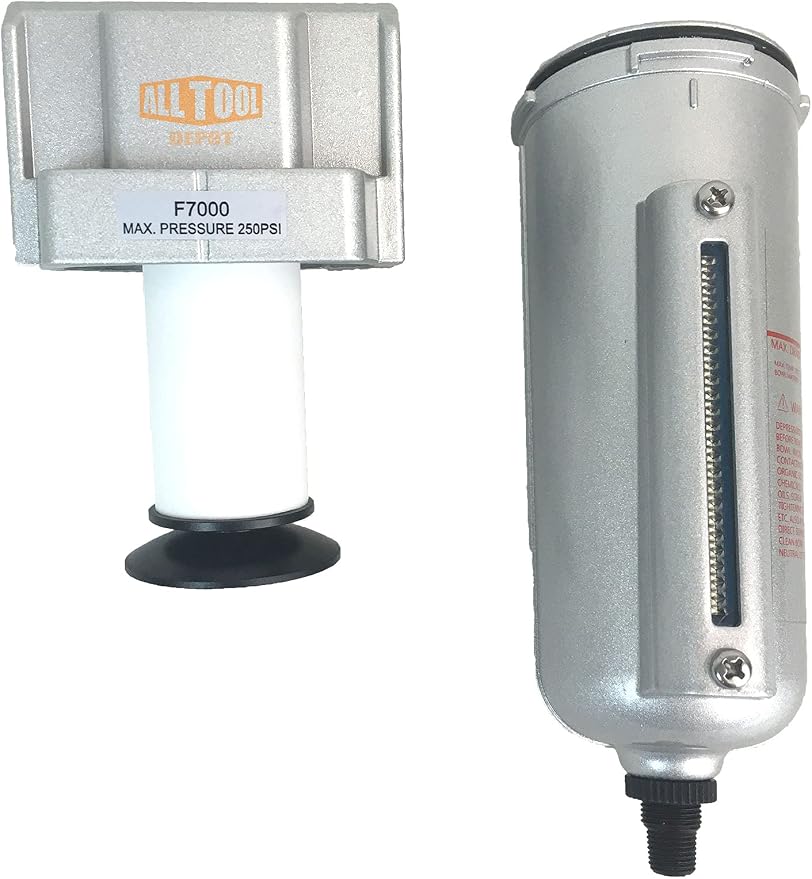 1/2" NPT HEAVY DUTY Industrial Grade Particulate Filter/Water Trap - Image 6