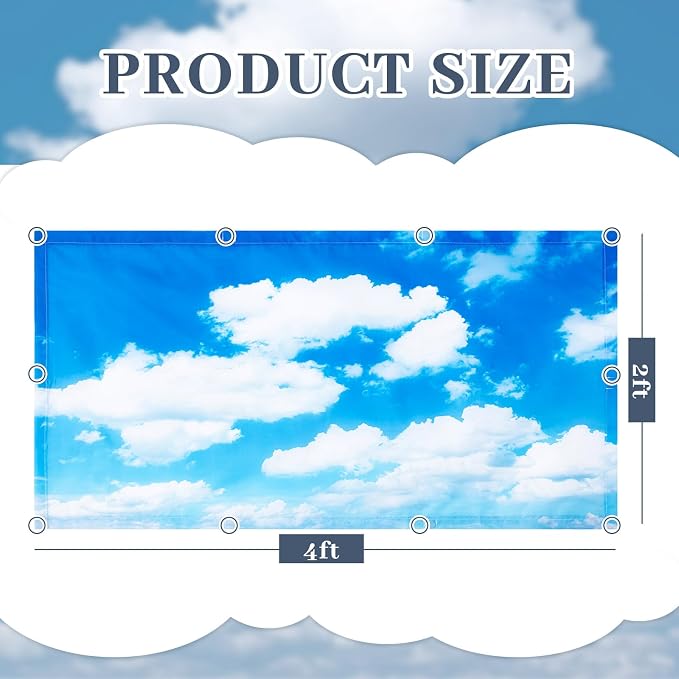 Patelai 4 x 2 Feet Fabric Fluorescent Light Cover - Image 3