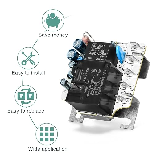 Haoguo Time Delay Relay 12V, The Replacement of RLY02807 Relay Switch, Suitable - Image 2