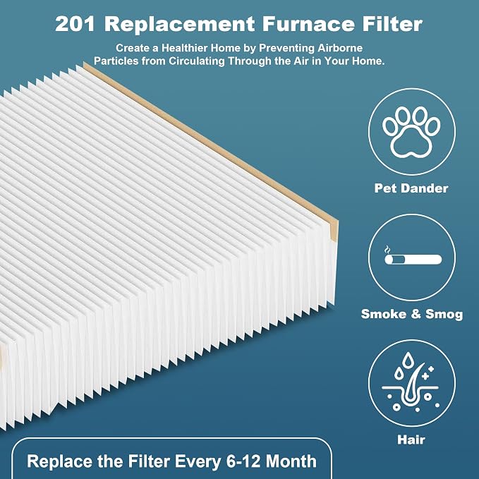 201 Replacement Furnace Filter Compatible - Image 2