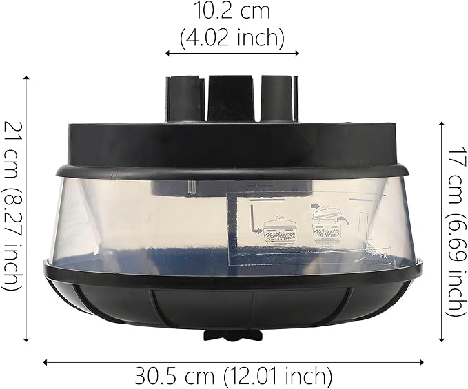 Air Pre-Cleaner Assembly Replacement 4.02 inch inner diameter Intake - Image 2