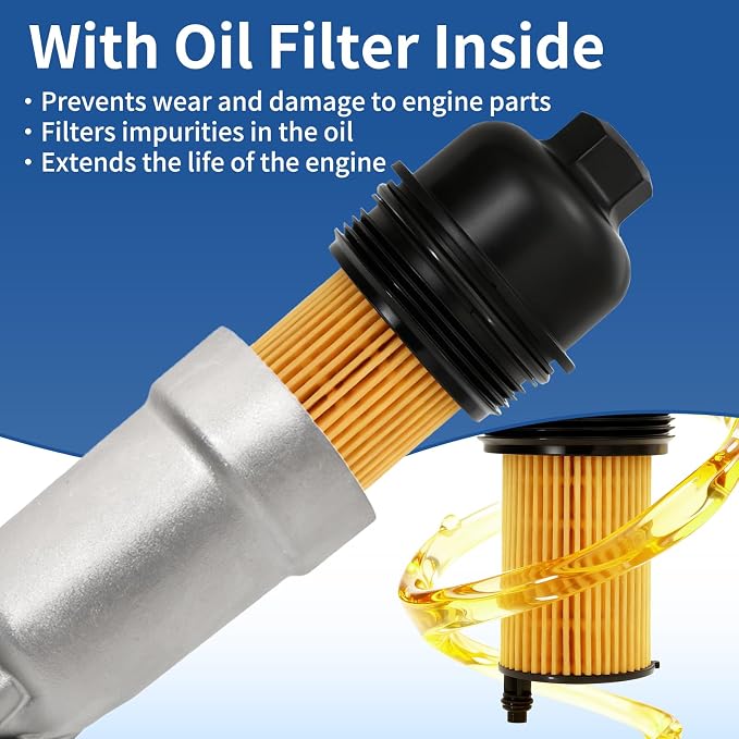 11428651710 Aluminium Engine Oil Filter Housing Assembly - Image 4