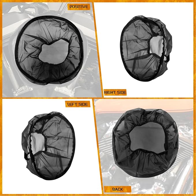 Air Filter Cover Motorcycle Waterproof Air Cleaner Rain Sock Dustproof - Image 7