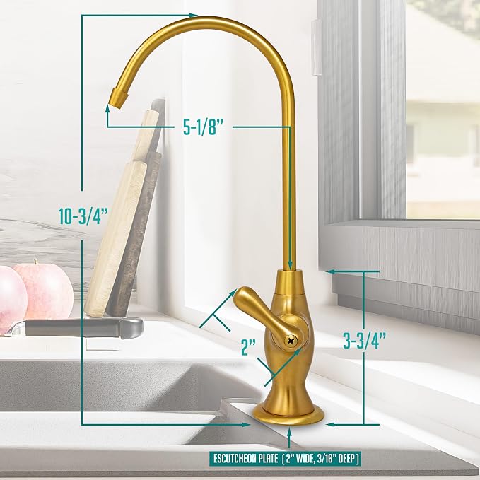 Metpure Non-airgap RO Faucet Reverse Osmosis Drinking Water Filtration System - Image 8