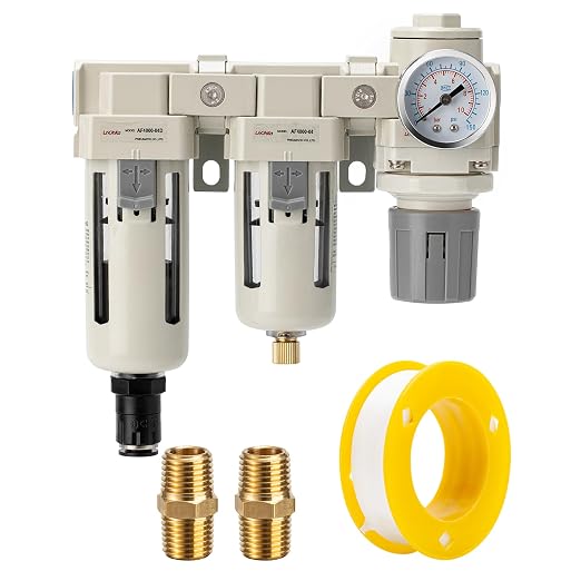 Air Filter Dryer 1/2 NPT Manual-Automatic Integrated-Double Air Filters by LNCHKA