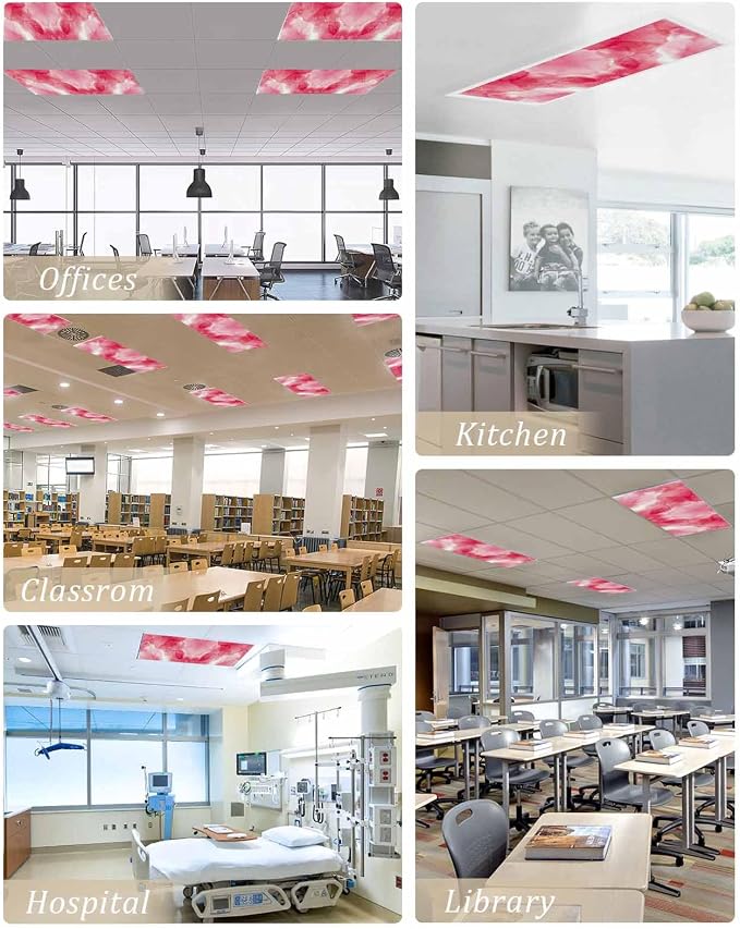 Yukro 4 Pack Fluorescent Light Covers - Image 7