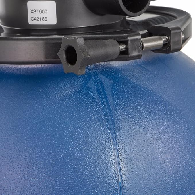 XtremepowerUS 13" Sand Filter Above Ground Pools Pump 2400GPH 4-Way Valve - Image 6