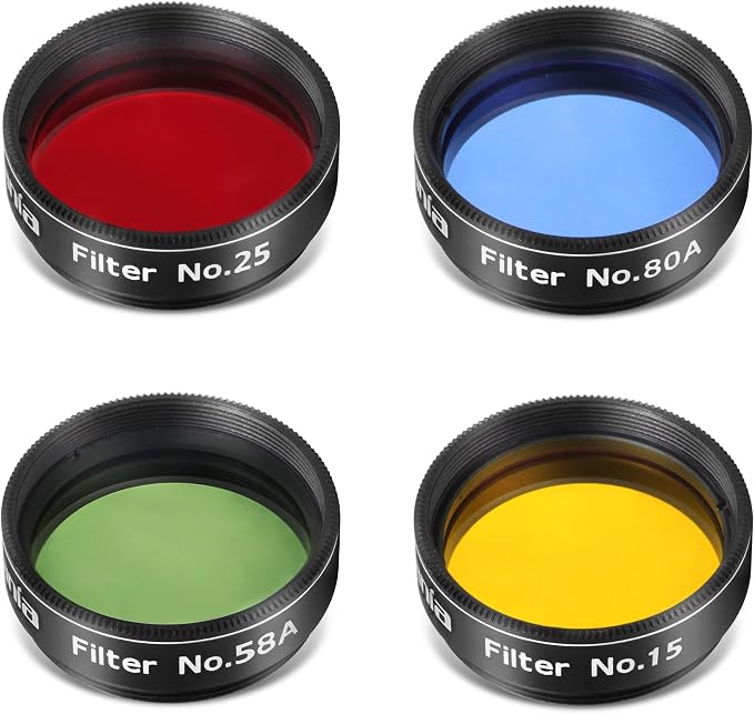Astromania Telescope Eyepiece Filte Set 1.25 Inches, Eyepieces Filters Ideal by AstromaniaOptics