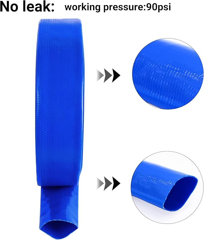 1-1/4" x 100 FT Pool Backwash Hose, - Image 4
