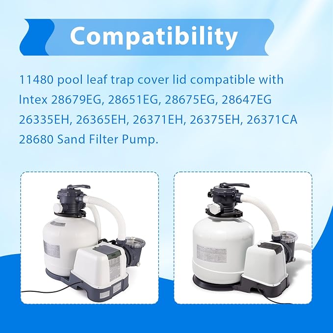 11480 Pool Pump Filter Cover Lid Compatible - Image 4
