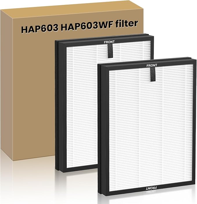 2 Pack HAP603 Replacement Filter Compatible by Airtiancai