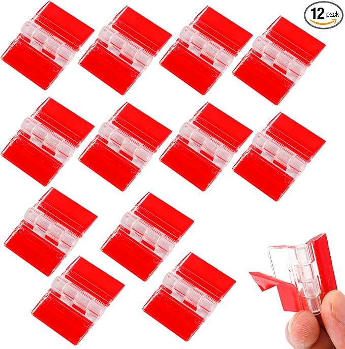 12 Pcs Acrylic Small Hinges by Sliverdew