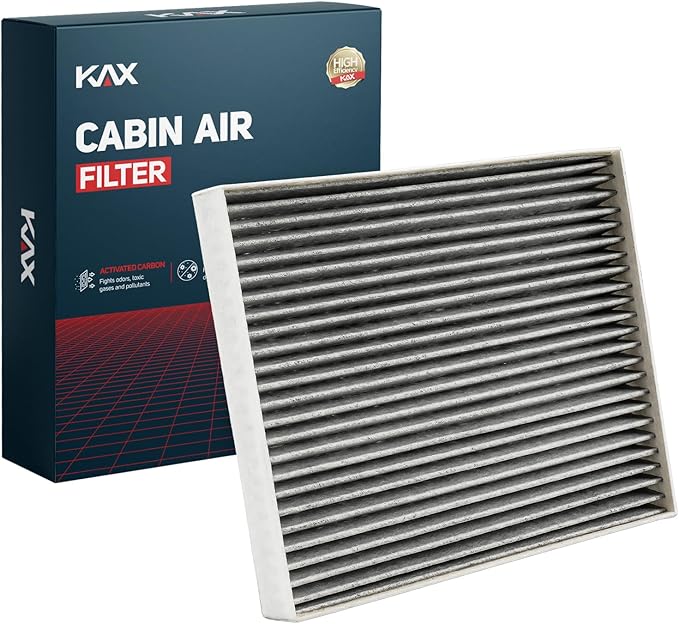 KAX HEPA Cabin Air Filter with Activated Carbon, CF12058 Replacement by KAX