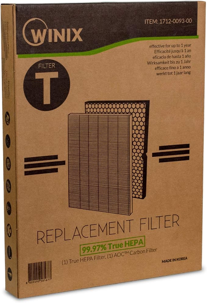 Winix 1712-0093-00 Air Purifier Replacement Filter T, - Image 6