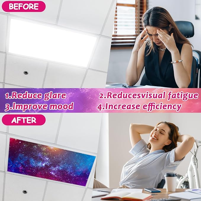 8 Pcs Fluorescent Light Covers - Image 3