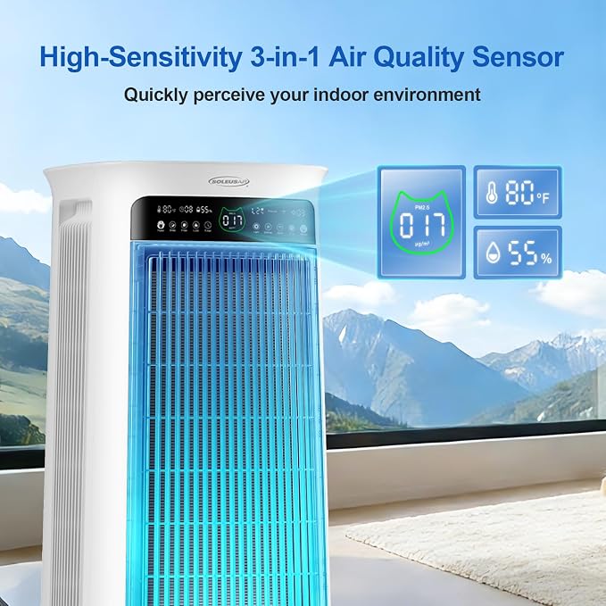 Air Purifier Large Room, True H13 HEPA Air Purifier - Image 6