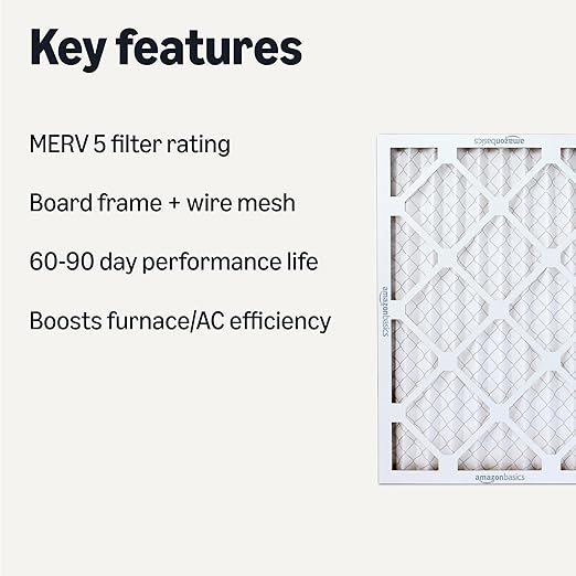 Amazon Basics MERV 5 AC Furnace Air Filter - Image 2