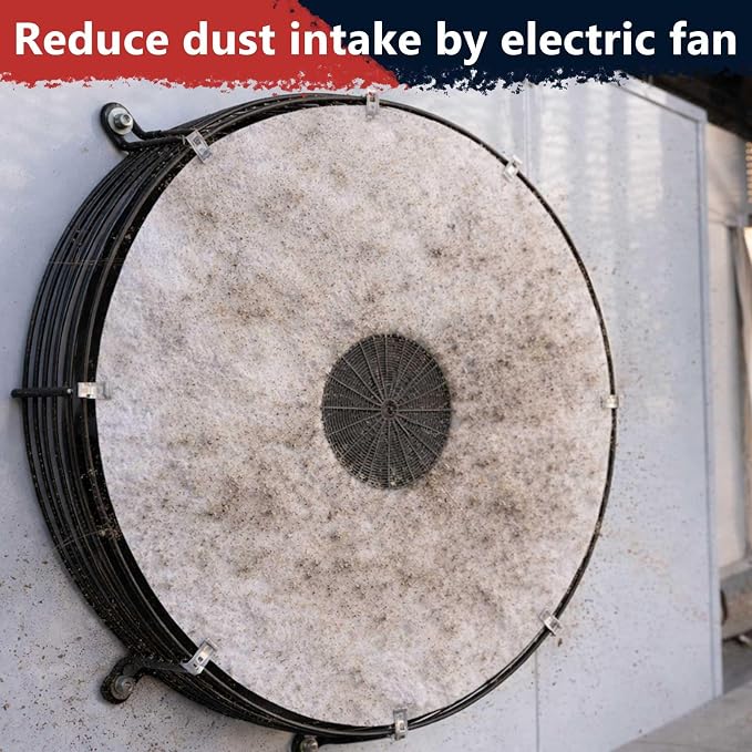 2 Pack Universal 30" Round Fan Filter - Image 6