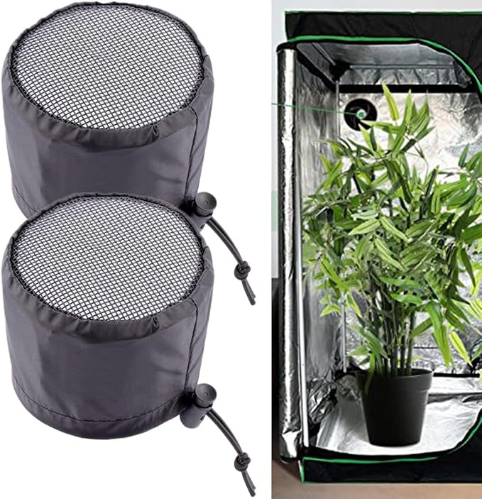Plant Tent Vent Insect Screen Tent Vent Hood Duct Filter Vent Hood - Image 2