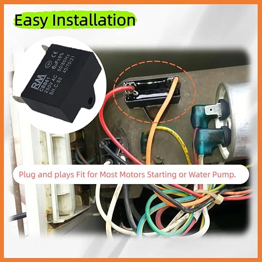 C61-P2 E237947 Capacitor 6uF 250VAC 50/60Hz 10000AFC C22.2NO.190 85℃ Fit - Image 5