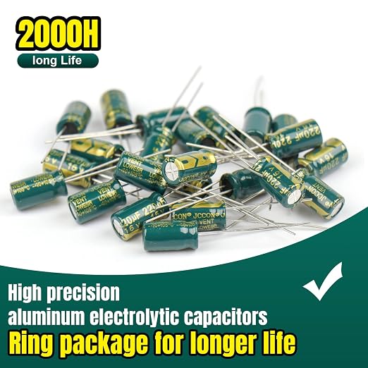 925Pcs 36Values Aluminum Electrolytic Capacitor Assortment Kit Lowesr - Image 3