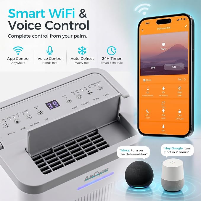4500 Sq.Ft Most Efficient Energy Star 2025 Dehumidifier - Image 3