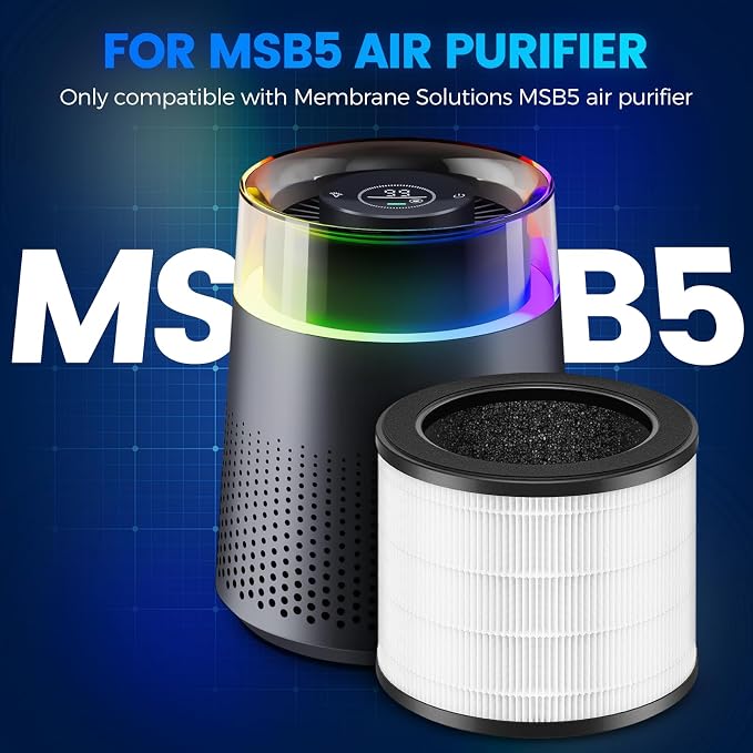 4 Pack MSB5 Filter Replacement Compatible - Image 9