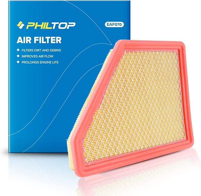 PHILTOP Engine Air Filter, Compatible by PHILTOP