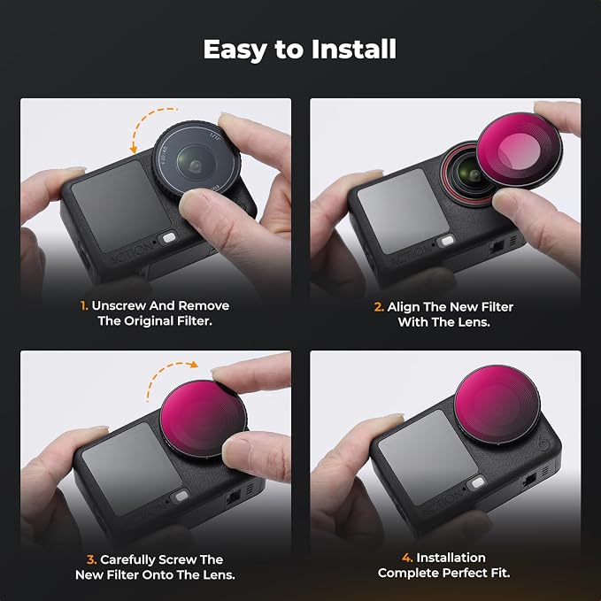 K&F CONCEPT ND/PL Filter Kit Compatible - Image 5
