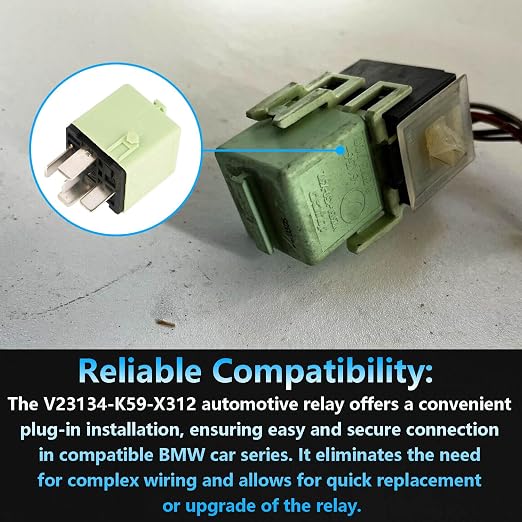 Multi-Use White-Green Relay 5-Pin, Automotive Relay - Image 7
