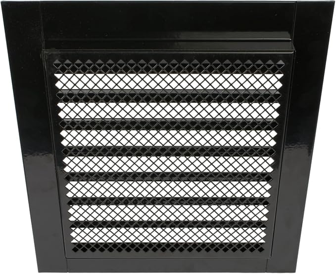 Repa Market 8" x 8" Inch Galvanized Black Soffit Vent Cover - Image 9