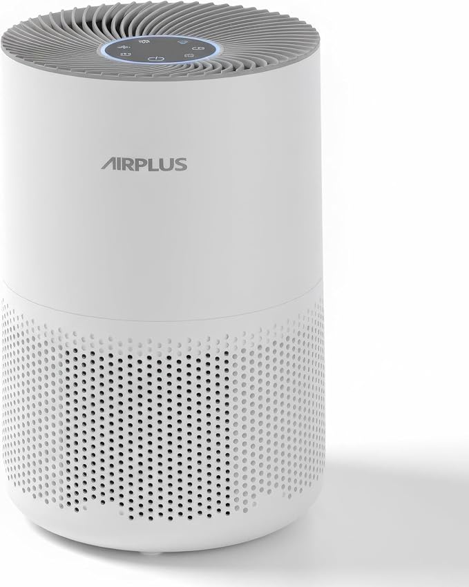 AIRPLUS Air Purifier for Home Bedroom, Covers Up to 1073 ft² by 25W High Torque by AIRPLUS