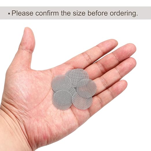 MECCANIXITY Pipe Screen Stainless Steel Screens, 1 Inch Diameter - Image 5