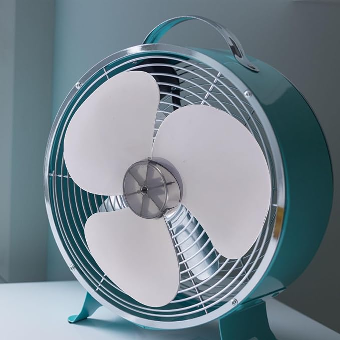 Happyyami 12 Inch Plastic Fan Blade 3 Leaves Fan Blade Replacement Electric Fan - Image 8