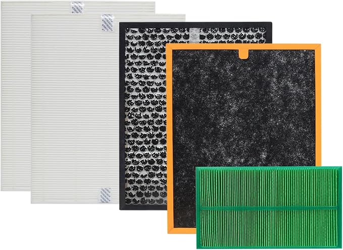 PUREBURG PR50 Replacement Filter Pack Compatible by PUREBURG-PureYourBreath