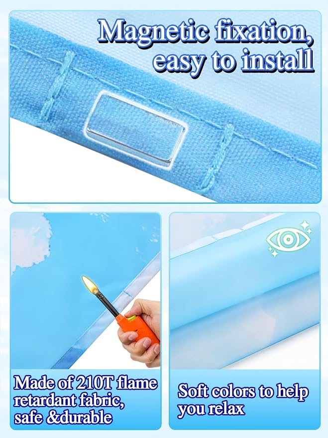 Fluorescent Light Covers with 10 Strong Magnets - Image 4