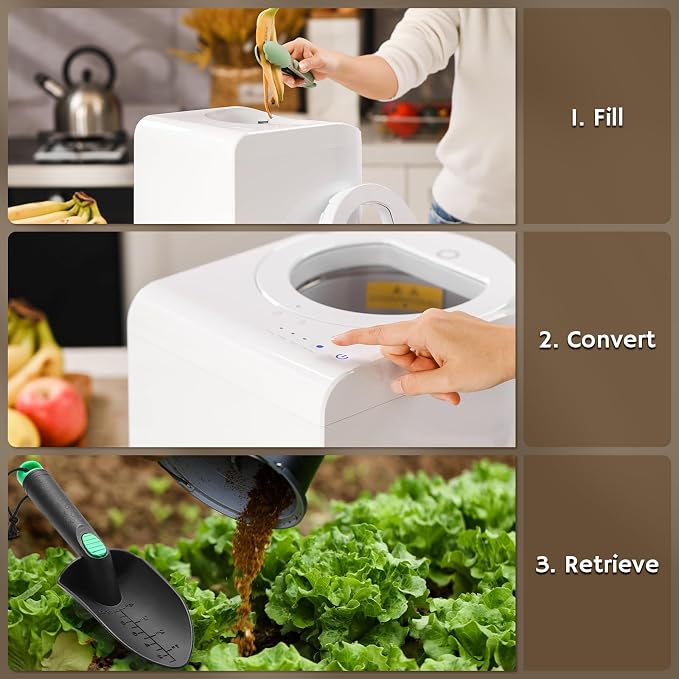 Airthereal Revive R500-V Electric Kitchen Composter - Image 3