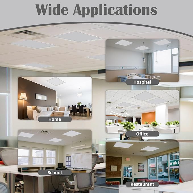ANGSYLTH 2 x 2 Feet Fluorescent Light Covers - Image 5