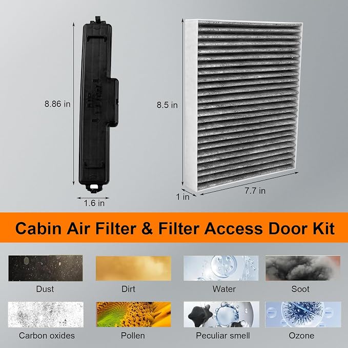 68406048AA Cabin Air Filter & Filter Access Door Compatible - Image 5