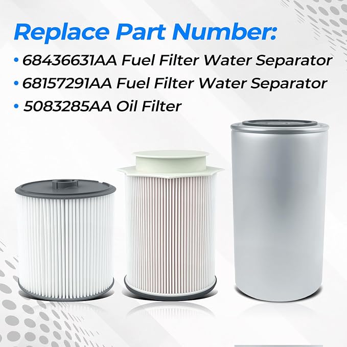 6.7L Cummins Fuel Filter Water Separator set - Image 2