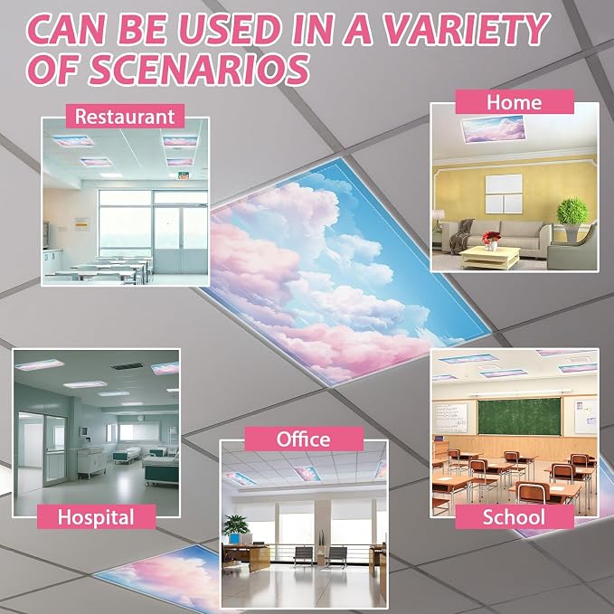 8 Pcs Fluorescent Light Covers - Image 7