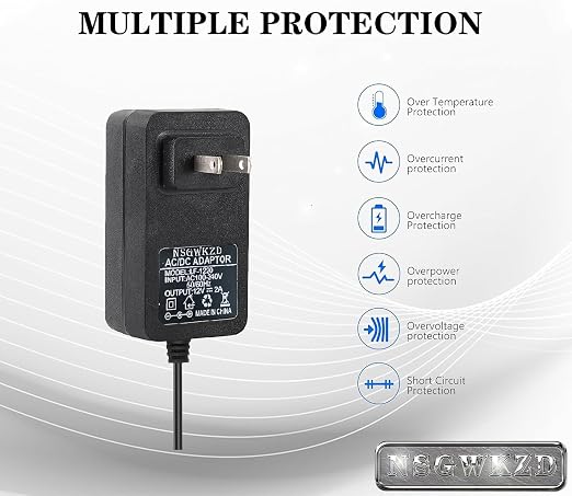 12V Power Cord Replacement for Levoit Core Mini Air Purifier Charger Charging - Image 3