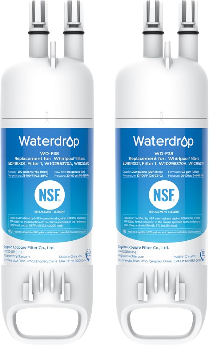 Waterdrop EDR1RXD1 Replacement for Everydrop® Filter 1, W10295370A, Kenmore® by Waterdrop