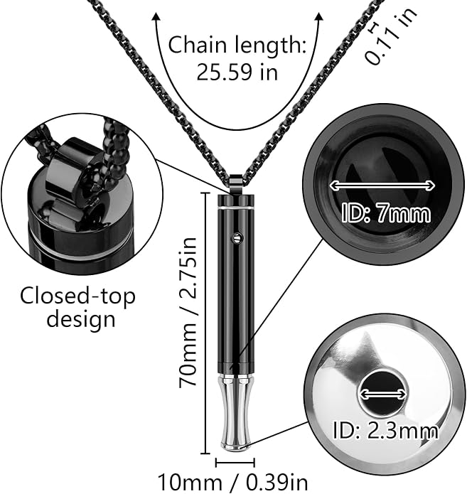 ASTOFLI Quit Smoking Breathing Necklace - Image 3