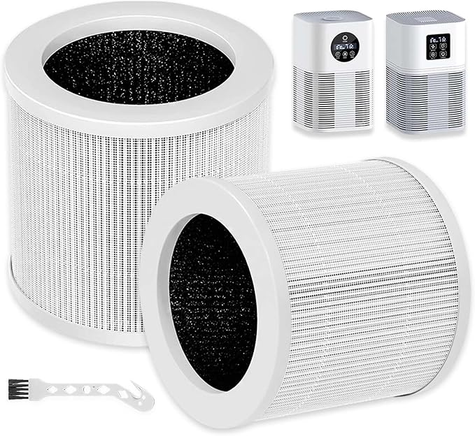 2 Pack A1 Replacement Filter Compatible by HIHEPA